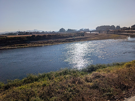 堆積土除去工事五行川その1