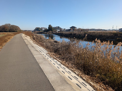 堆積土除去工事五行川その1